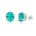 18K Paraiba Stud Earrings