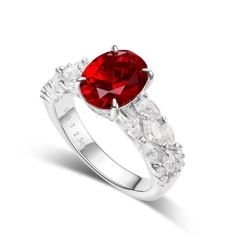 18K Ruby Ring