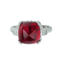 18K Sugarloaf Ruby Ring