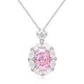 18K Pink Gemstone Pendant