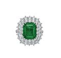 18K Emerald Ring