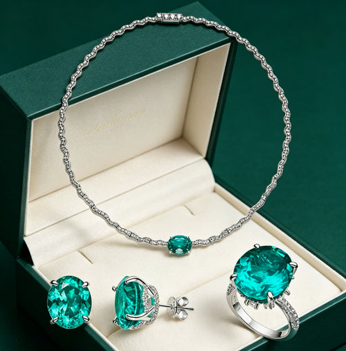 18K Paraiba Necklace